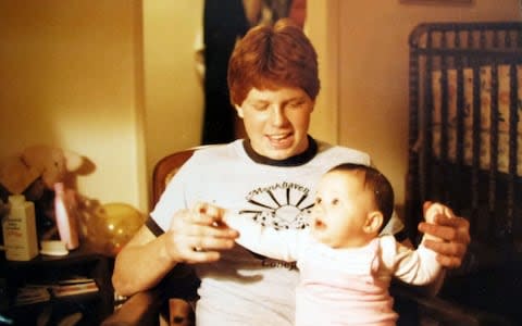 Meghan with her brother Thomas Jr. as a baby - Credit: Coleman-Rayner 