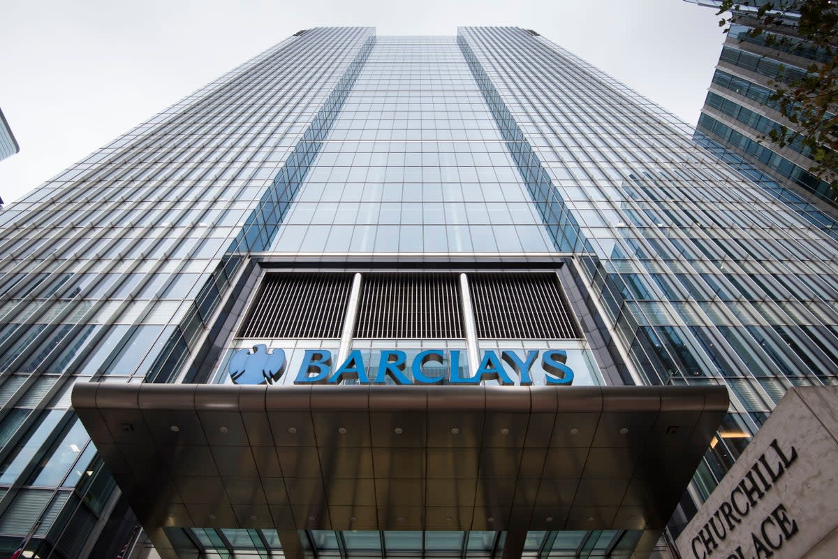 Banking giant Barclays has posted a 7% fall in quarterly profits (Matt Crossick/PA) (PA Archive)