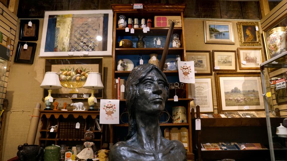 You'll find a different kind of shopping experience at the Rhode Island Antiques Mall in Pawtucket.