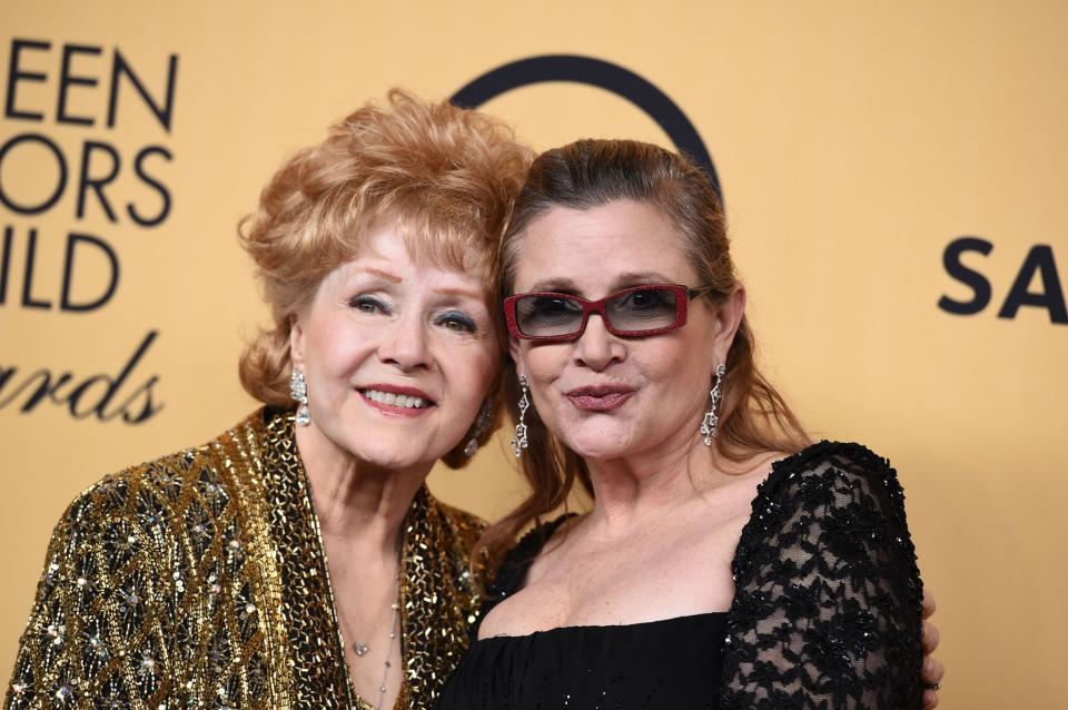 Debbie Reynolds und Carrie Fisher standen sich trotz Spannungen sehr nahe. (Bild: AP Photo)