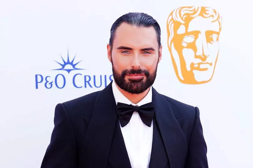 Rylan Clark attending the BAFTA TV Awards 2024, at the Royal Festival Hall in London