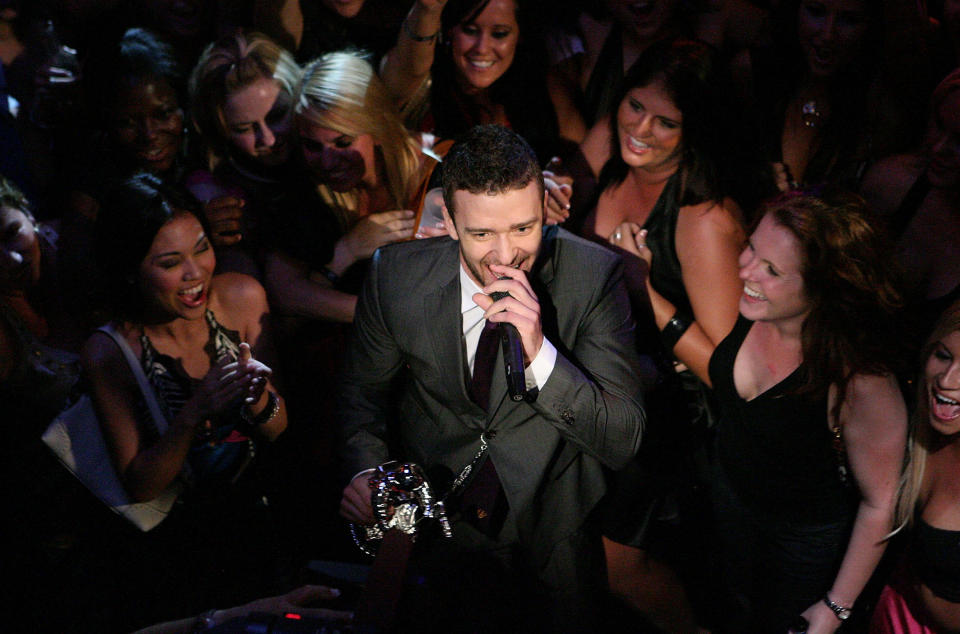 Justin Timberlake at the 2007 VMAs