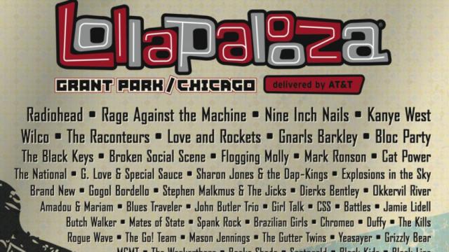 lollapalooza line up just dropped and more importantly Officially means  summer time in Chicago is right around the corner!