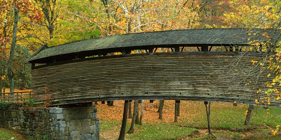 Humpback Covered Bridge, Virginia