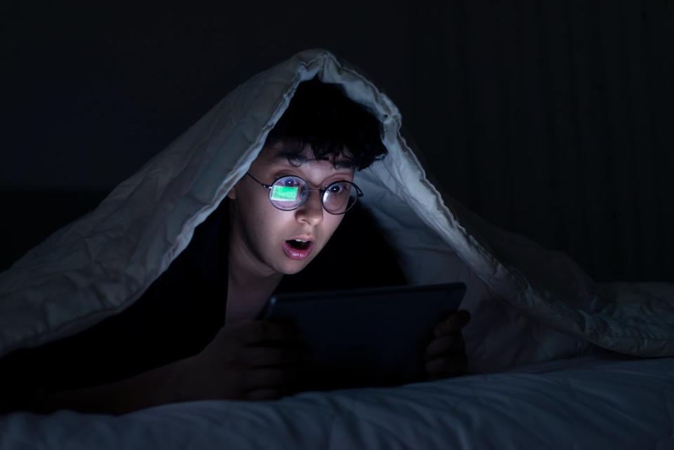 Three out of four teens have viewed online pornography. <a href="https://www.gettyimages.com/detail/photo/cute-girl-watching-video-on-phone-with-shocked-royalty-free-image/1390528082?phrase=teens%20iphones&adppopup=true" rel="nofollow noopener" target="_blank" data-ylk="slk:Alihan Usullu via Getty Images;elm:context_link;itc:0;sec:content-canvas" class="link ">Alihan Usullu via Getty Images</a>