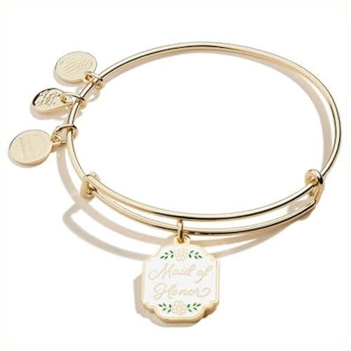 <p><strong>Alex and Ani</strong></p><p>amazon.com</p><p><strong>$39.00</strong></p><p><a href="https://www.amazon.com/dp/B08XZ4HK62?tag=syn-yahoo-20&ascsubtag=%5Bartid%7C10049.g.26861005%5Bsrc%7Cyahoo-us" rel="nofollow noopener" target="_blank" data-ylk="slk:Shop Now;elm:context_link;itc:0;sec:content-canvas" class="link ">Shop Now</a></p><p>Gift your bestie this gold charm bracelet, then get the <a href="https://www.amazon.com/dp/B08XZ5LNHW/ref=twister_B09K4VK32M?_encoding=UTF8&psc=1&tag=syn-yahoo-20&ascsubtag=%5Bartid%7C10049.g.26861005%5Bsrc%7Cyahoo-us" rel="nofollow noopener" target="_blank" data-ylk="slk:bride version;elm:context_link;itc:0;sec:content-canvas" class="link ">bride version</a> for yourself so you two can match! Warning: May induce the waterworks. </p>