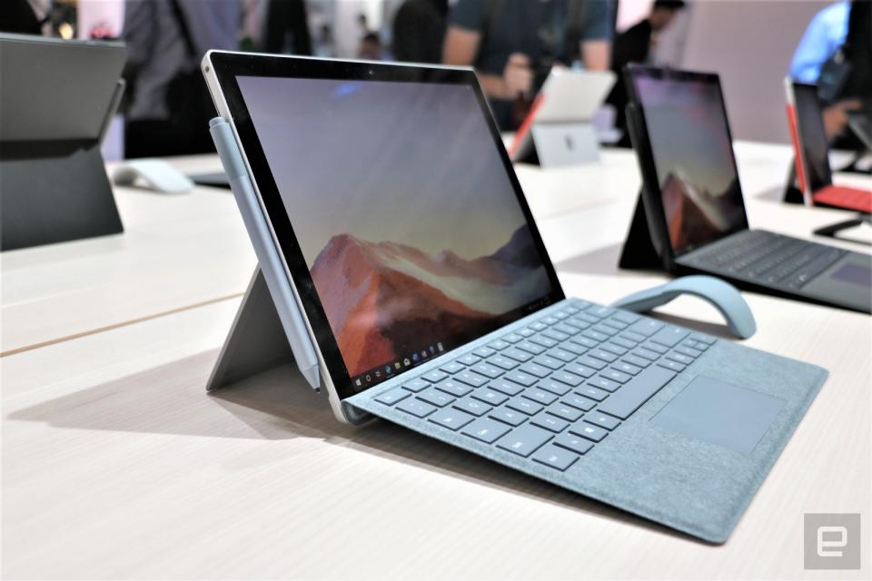 Surface Pro 7 hands-on