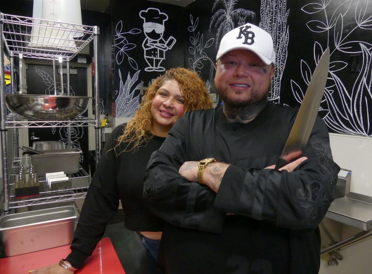 Owners Damion and Amber Carlos opened “The Vegan Vato” Mexican restaurant on Wednesday on D Street in downtown Victorville. The couple has billed their business as the only fully plant-based restaurant in the High Desert.