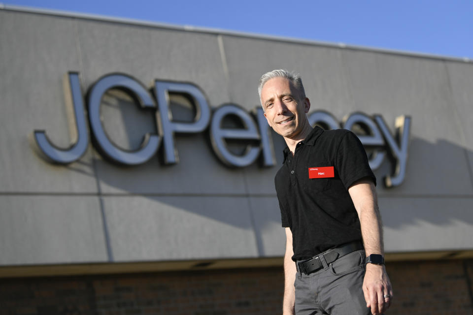 JCPenney CEO Marc Rosen at the JCPenny store on Tuesday, August 30, 2022 in Burnsville, MN. (Craig Lassig/AP Images for JCPenney)