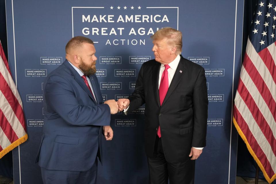 J.R. Majewski and Donald Trump