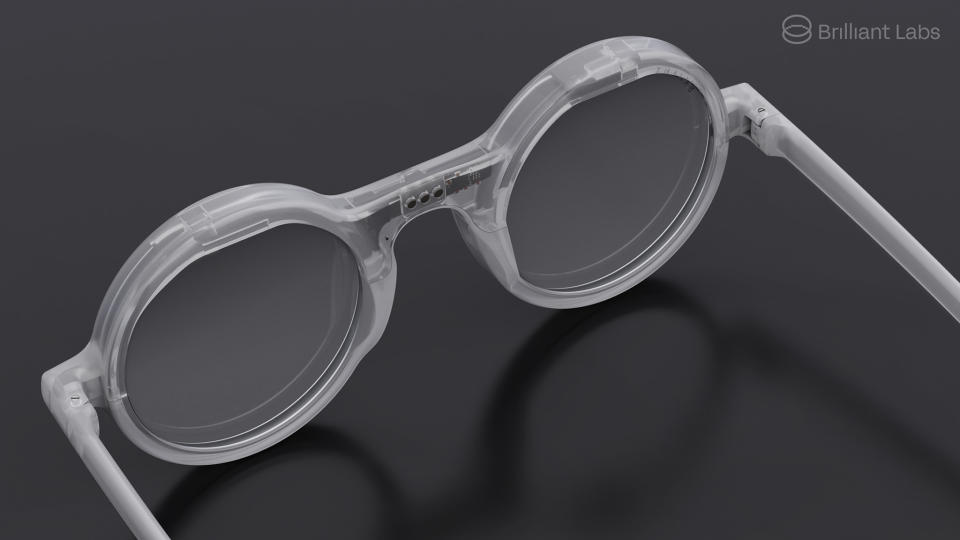 Brilliant Labs Frames smart glasses official images