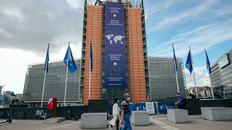 Zuletzt überwies die Bundesregierung jedes Jahr durchschnittlich 31 Milliarden Euro nach Brüssel. Foto: dpa