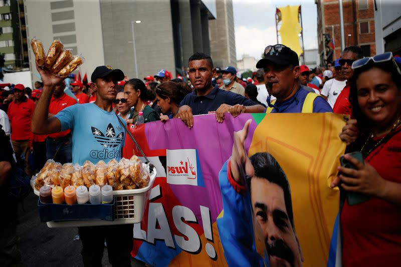 May Day celebrations in Caracas