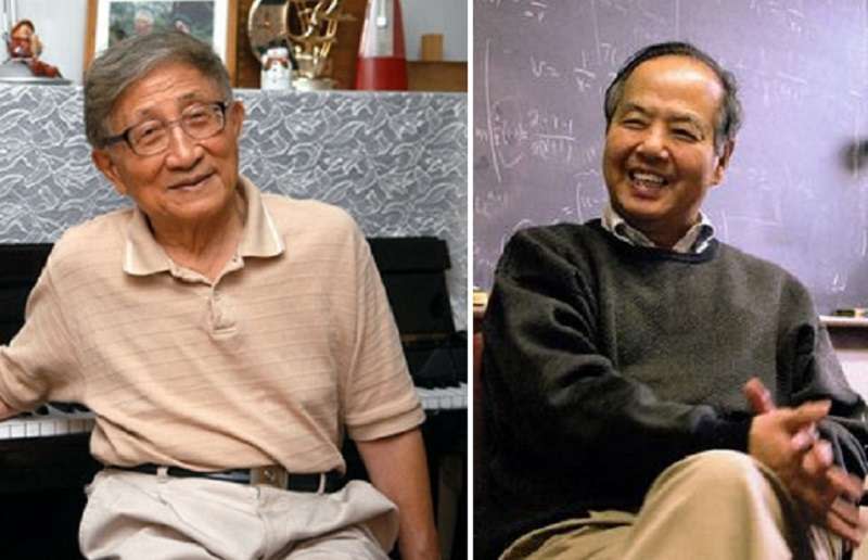 巫寧坤（左）被打成右派的那一年，李政道獲諾貝爾獎。
