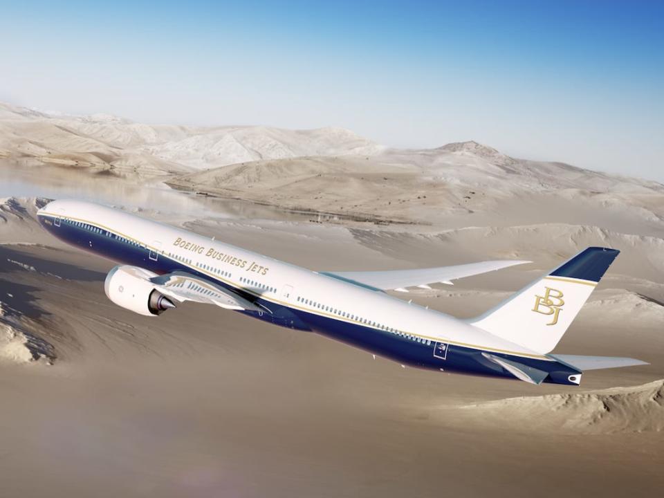 BBJ 777X.