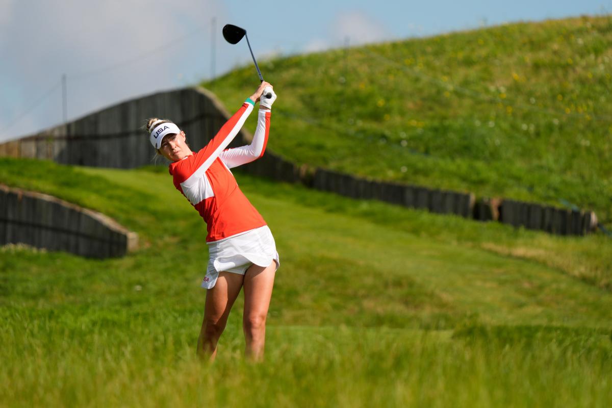 Nelly Korda score today at Paris Olympics Scorecard, live results from