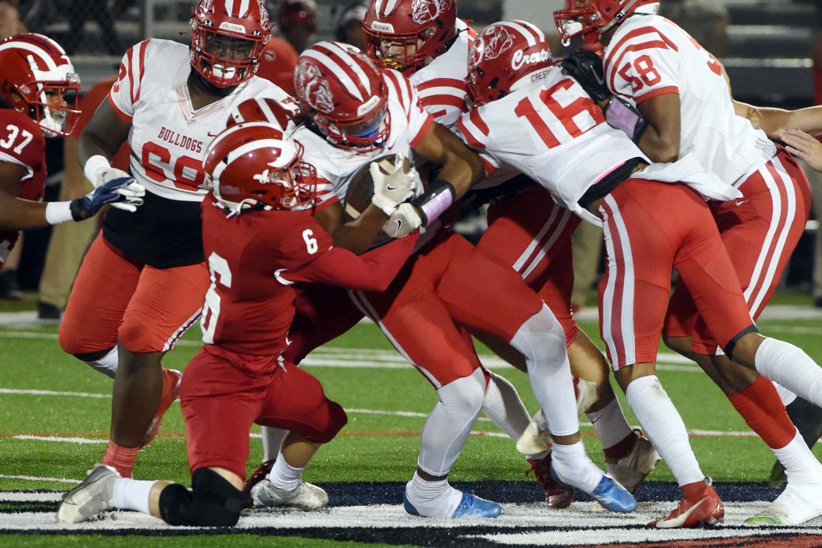 Fort Walton Beach vs. Navarre high school football game Friday night