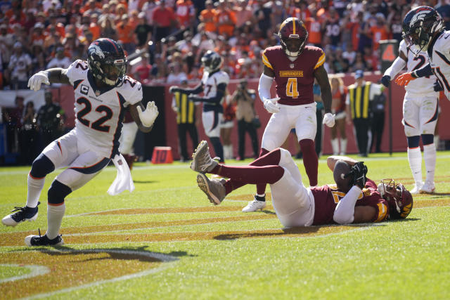 Broncos vs. Commanders: Broncos safety Kareem Jackson disqualified for hit  in end zone