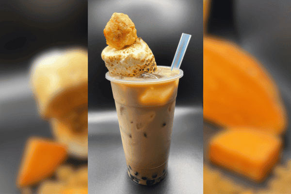 The Brown Sugar Sweet Potato Iced Latte is a contender in Wisconsin State Fair's new Drinkies competition.