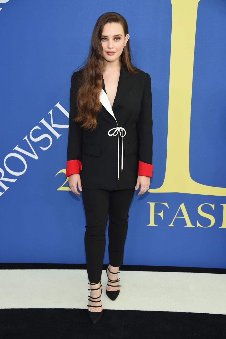 Katherine Langford in Prabal Gurung and Tasaki Jewelry