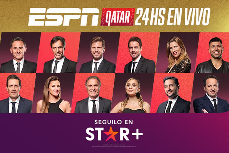 La tv del mundial; deportes; mundial qatar 2022; ESPN;