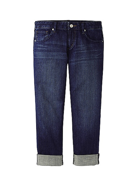 Women's Slim Boyfriend Fit Cropped Jeans, $39.90 at uniqlo.com