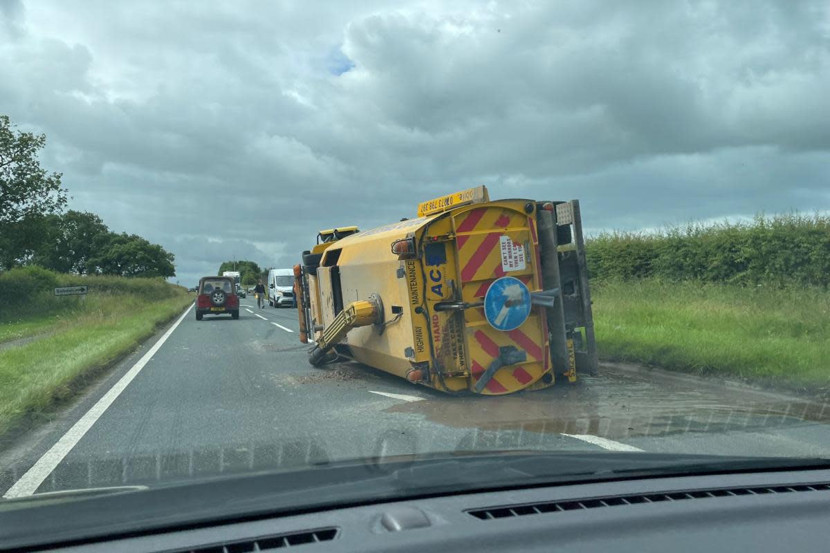 The DVLA say the vehicle weighs 15,000kg <i>(Image: Paul Toman)</i>