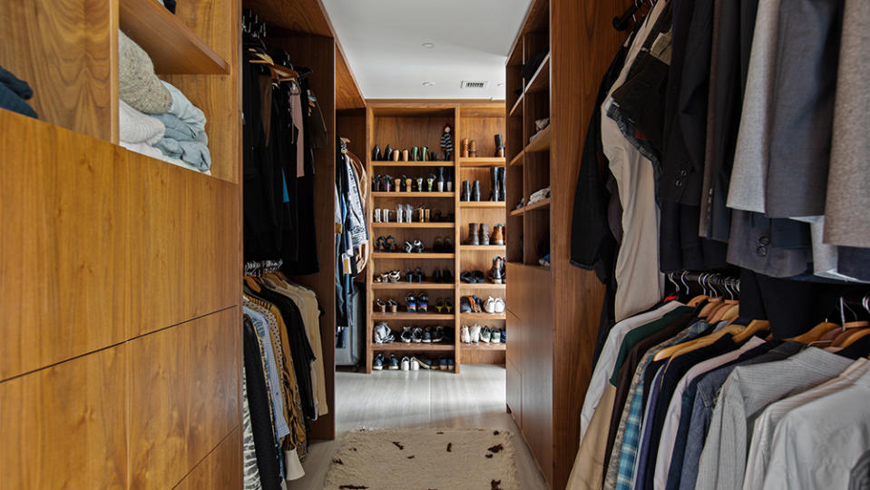 The walk-in closet. - Credit: Photo: Courtesy of Compass