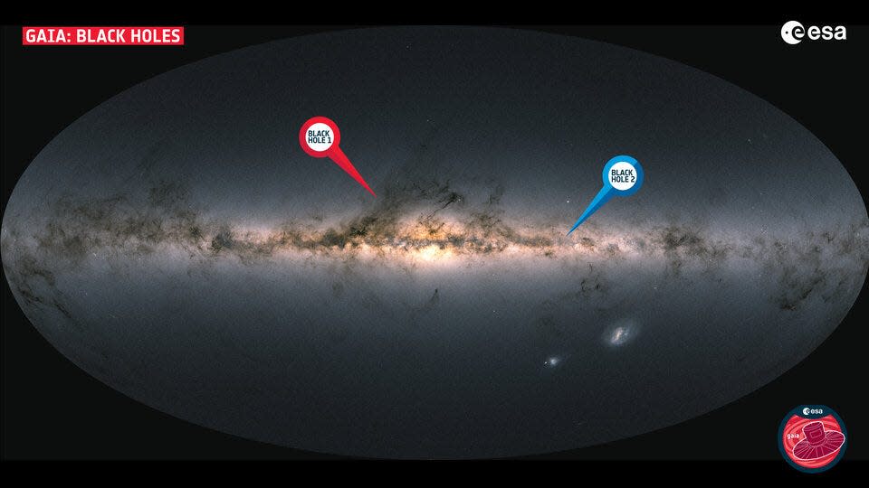 ESA’s Gaia mission has helped discover a new kind of black hole. The new family already has two members, and both are closer to Earth than any other black hole that we know of.