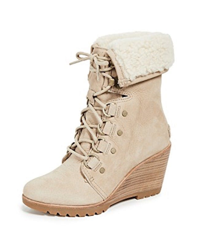 Sorel After Hours Lace Up Shea Boots