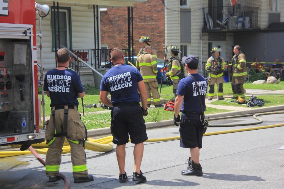 Fire crews responded to the 900 block of Campbell Avenue on June 3, 2024. 