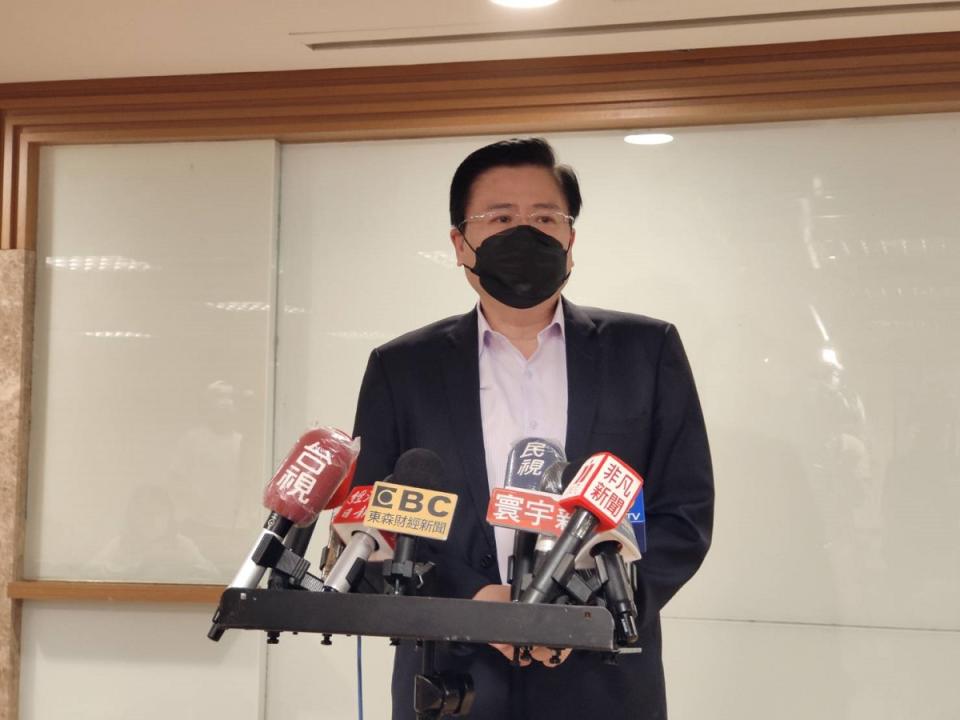 商總理事長許舒博被問及對台美21世紀貿易倡議時表示，台灣農產品什麼時候賣過美國？連一顆鳳梨都沒賣出去。（圖：商總提供）