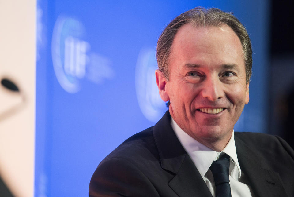 Morgan Stanley chairman and chief executive James Gorman said this week: 'If you can go into a restaurant in New York City, you can come into the office'. Photo: Joshua Roberts/Reuters