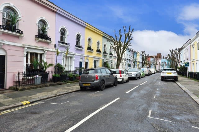 The pretty exterior of Craig Revel Horwood's home