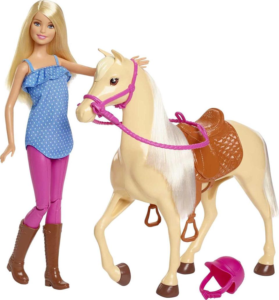 Barbie Doll & HorseSet