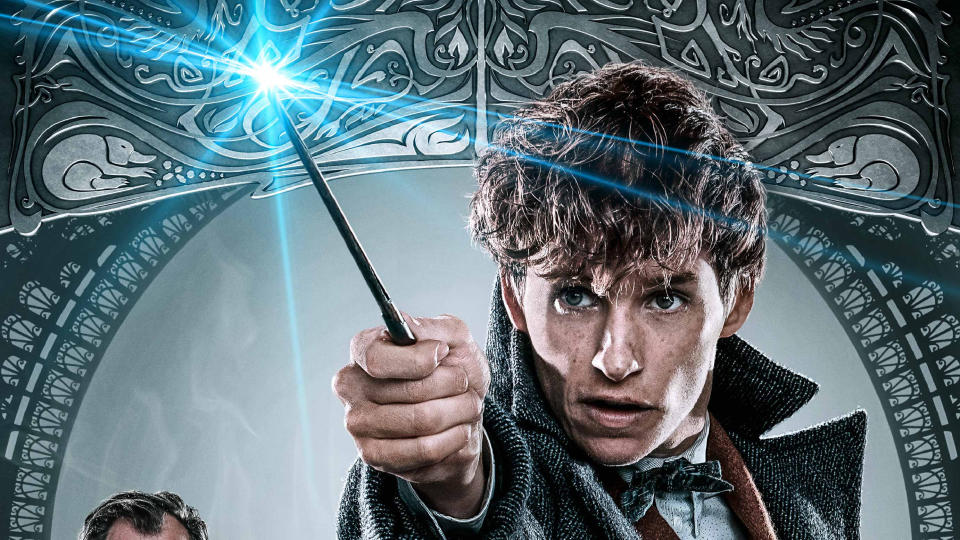 Eddie Redmayne as 'Fantastic Beasts' hero Newt Scamander. (Credit: Warner Bros)