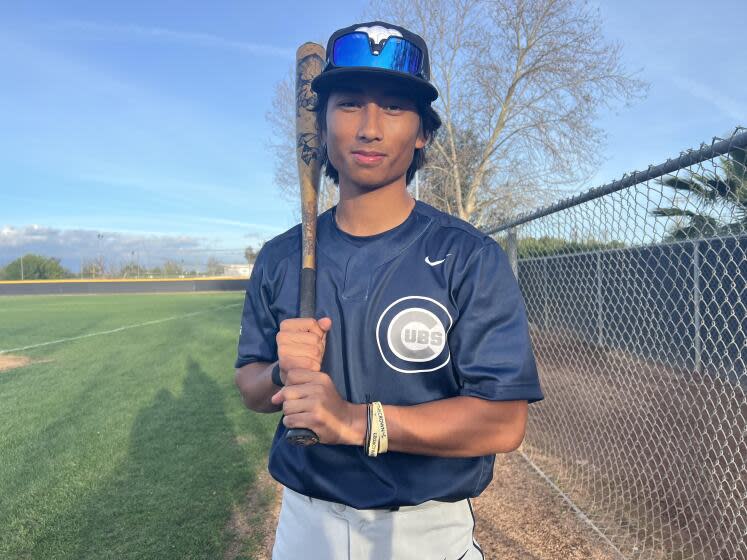 Adam Magpoc, a Filipino-American standout at Loyola High, hopes to one day play for the Philippines in the WBC.