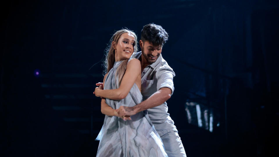 Rose Ayling-Ellis and Giovanni Pernice were praised for their silent dance on Strictly. (BBC)