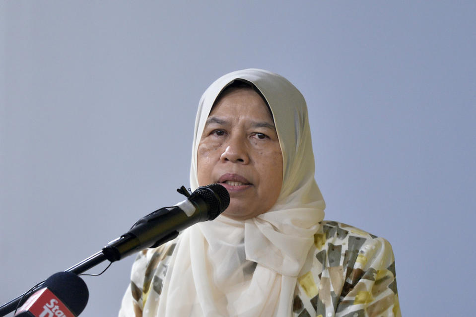 KR vice-president Zuraida Kamaruddin today said there is high racial and religious tolerance in Sarawak because political parties in the state refrain from using race and religion to attract influence and support. — Picture by Mukhriz Hazim