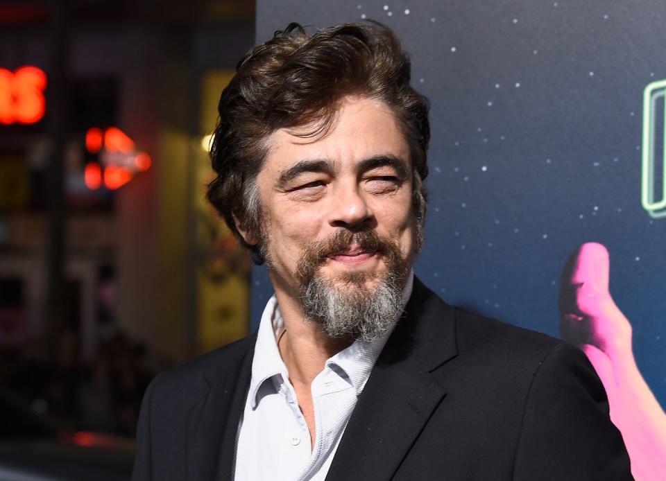 1) Benicio del Toro