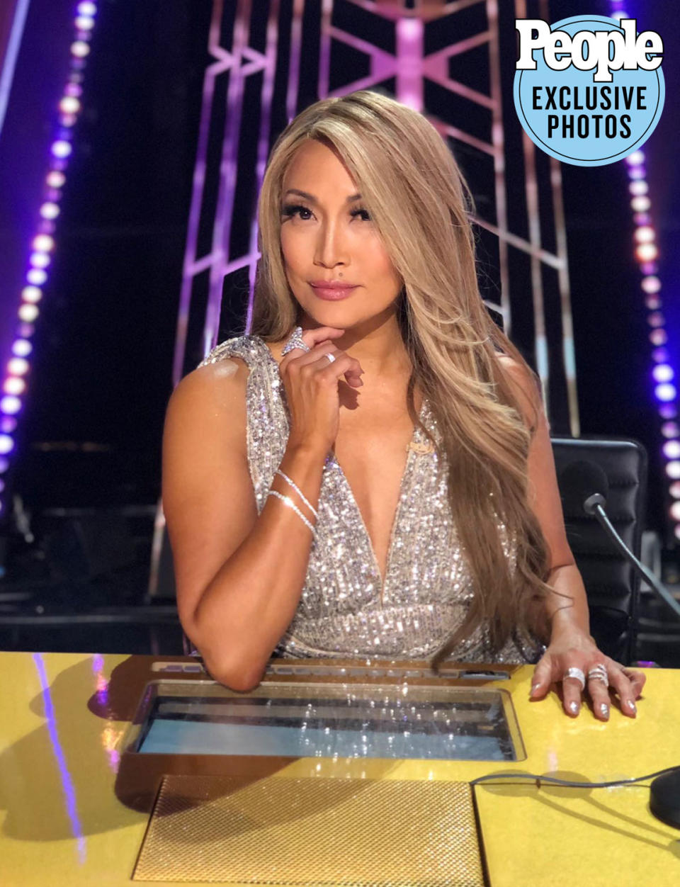 <p>"To sit in my seat again and hold my paddles felt like home," Carrie Ann shares. "After all, it's been 29 seasons, I haven’t missed a show, neither has Bruno [Tonioli]. It was great to bring back old family members and to welcome new family members to the show."</p> <p>"It's exciting to see how the show is evolving and I am proud to be a part of TV history bringing <em>DWTS</em> to air during these unprecedented times. We are taking all precautions to ensure things are shot in a safe way and are determined to be able to bring joy to folks at home who need it. I feel so grateful to be a part of the <em>DWTS</em> family and I am so thankful for our amazing <em>DWTS</em> crew."</p>