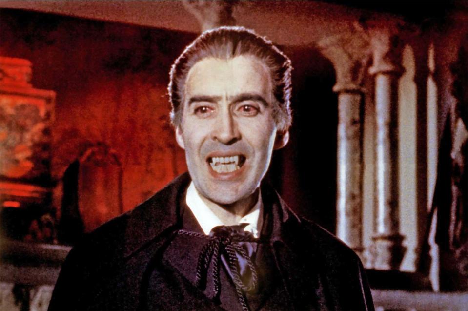 DRACULA: PRINCE OF DARKNESS 1966 Hammer film with Christopher Lee. Distributed by 20th Century Fox/Warner-Pathe .