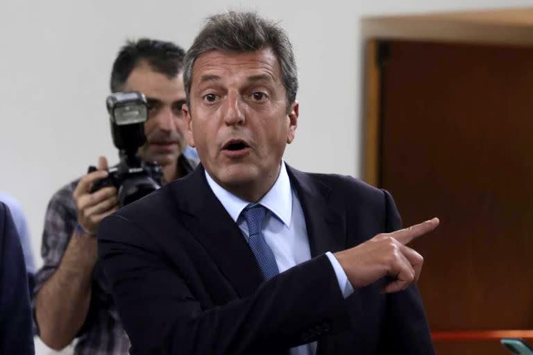 Sergio Massa viene rechazando enfáticamente cada mención que lo ubica trabajando detrás de su candidatura