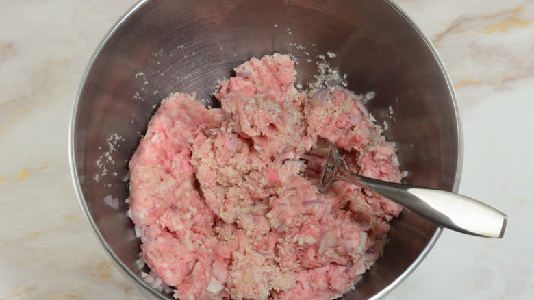 Bowl of ground beef