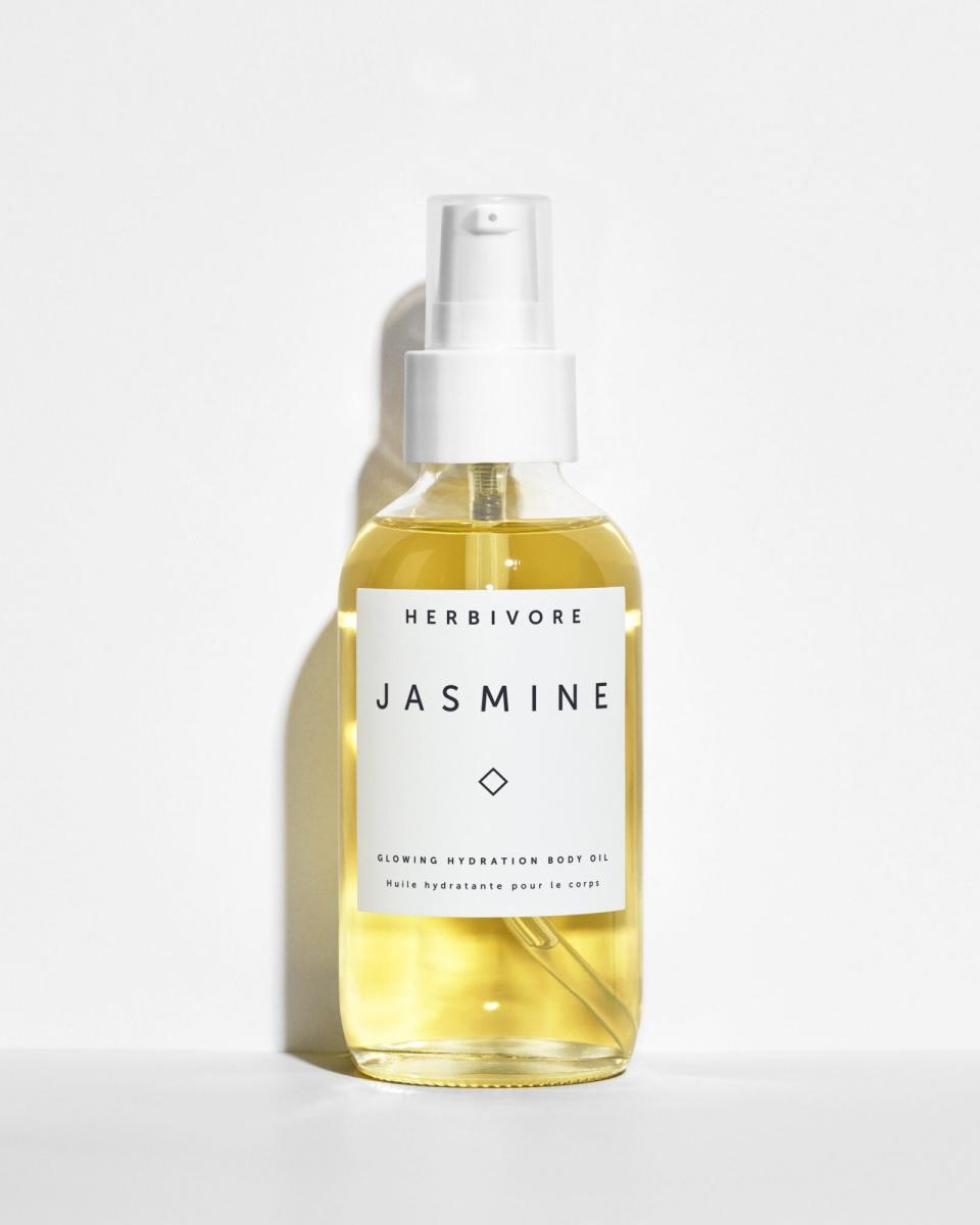 mood-lifting-beauty-products-Herbivore Jasmine Glowing Hydration Body Oil