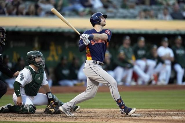 Alex Bregman drives in 4 runs to help lead Astros to win over the