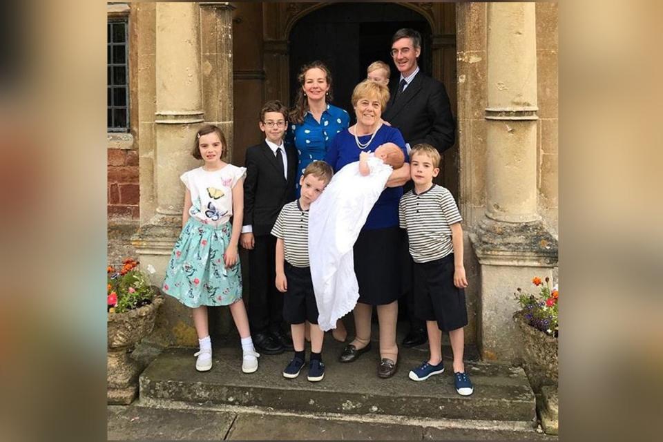 Family: Jacob Rees-Mogg is the father of six children (Jacob Rees-Mogg)