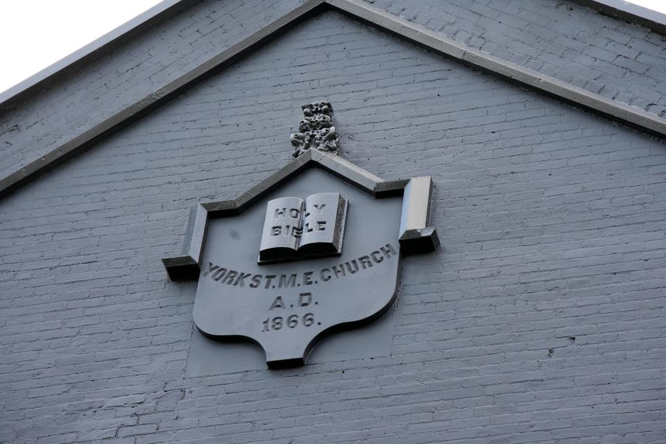 The former York Street Methodist Epsicopal Church was remodeled to a five-bedroom, six bathroom home on York and Baymiller Streets in the West End.