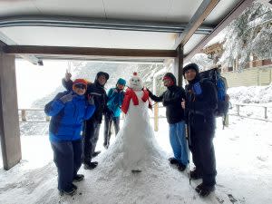 The photo was taken on Jan. 25-28 on the way to Chiaming Lake (Courtesy of TAIWAN 台中虎哥)