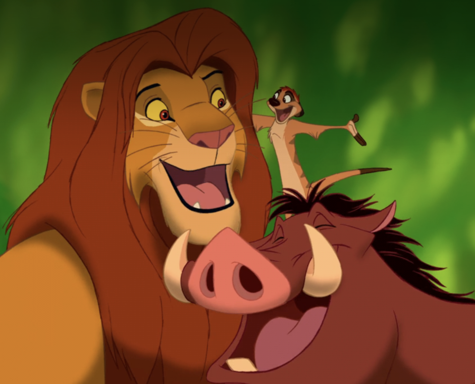 Screenshot from "The Lion King"